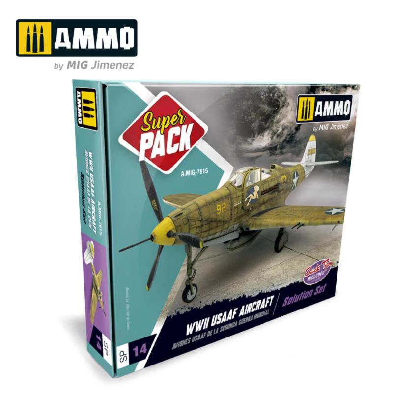 8432074078159 - SUPER PACK WWII USAAF Aircraft