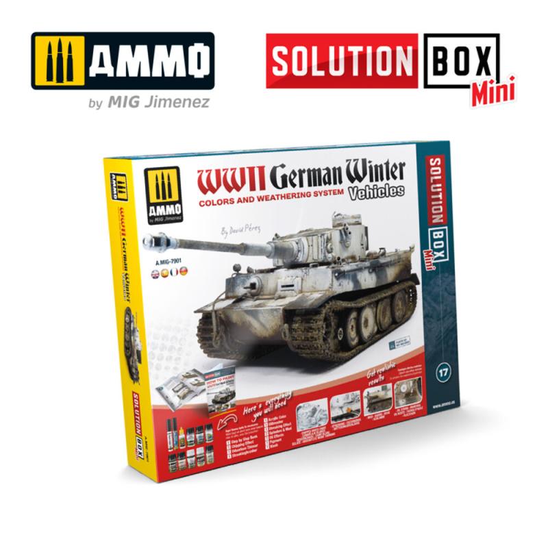 8432074079019 - SOLUTION BOX MINI 17 - WWII German Winter Vehicles