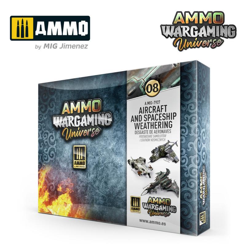 8432074079279 - AMMO WARGAMING UNIVERSE 08 - Aircraft and Spaceship Weathering