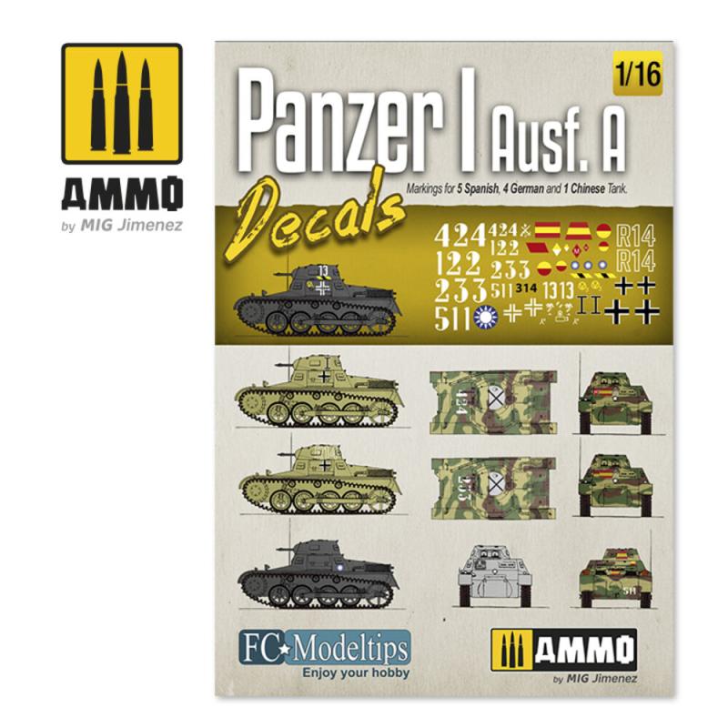 8432074080602 - Panzer I Ausf A Decals