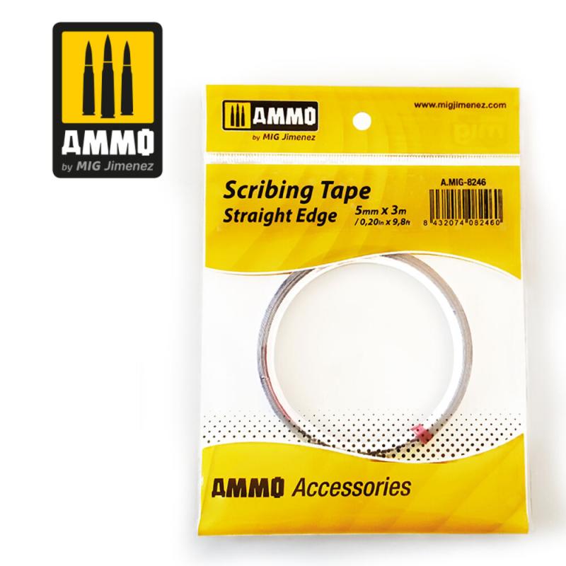 8432074082460 - Scribing Tape - Straight Edge (5mm x 3M)