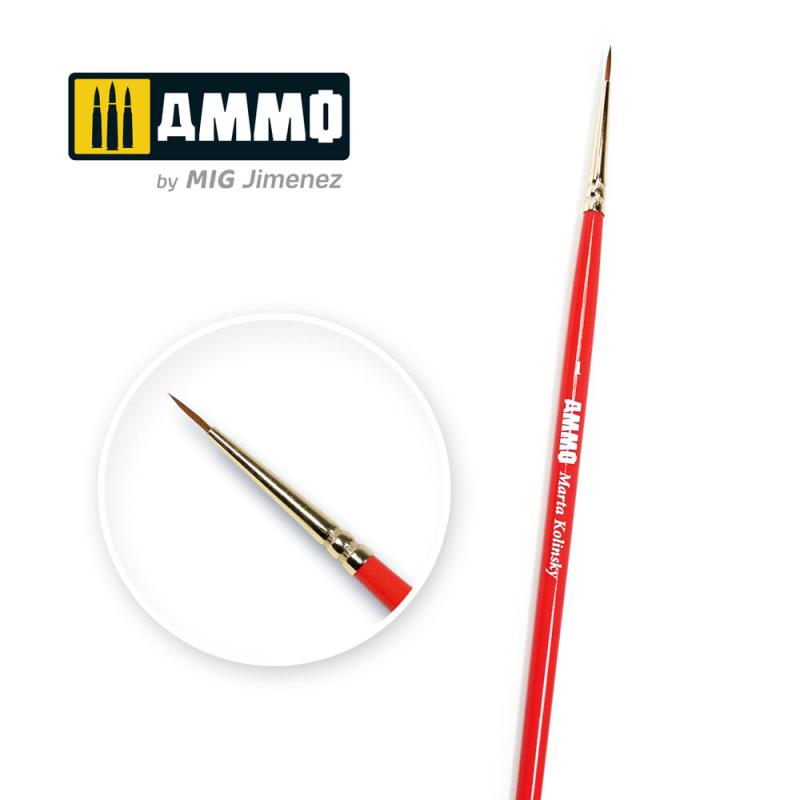 8432074087113 - 1 AMMO Marta Kolinsky Brush