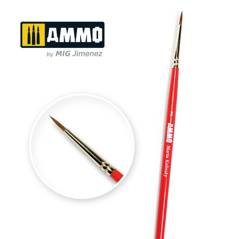 8432074087144 - 2 AMMO Marta Kolinsky Brush