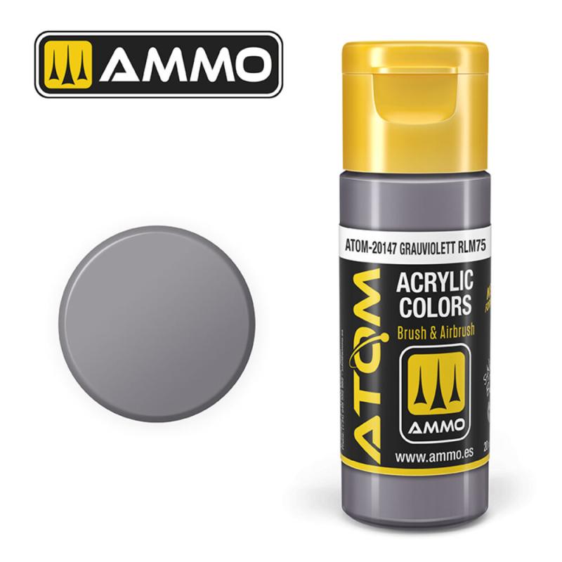 8432074201472 - ATOM COLOR Grauviolett RLM75