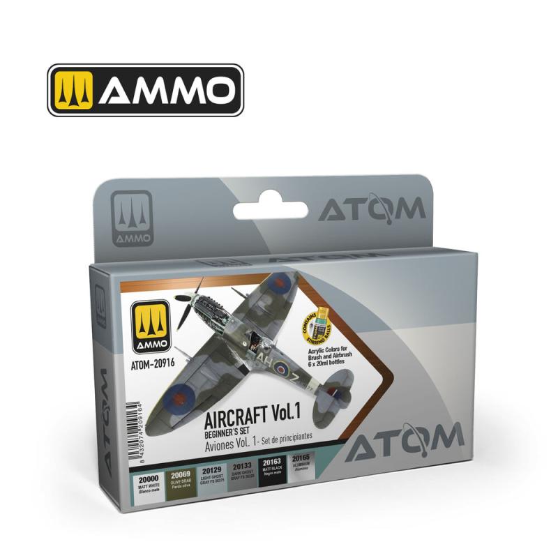 8432074209164 - ATOM Beginners Set Aircraft Vol1 8432074209164 - ATOM Beginners Set Aircraft Vol1