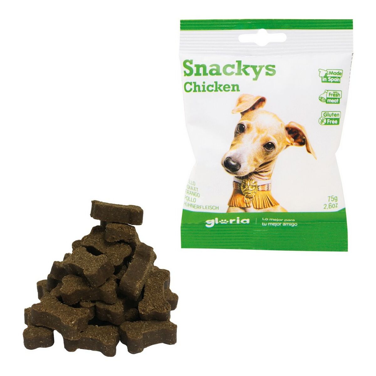 8432288030332 - Hundesnack Snackys Huhn (30 x 75 g) 8432288030332 - Hundesnack Snackys Huhn (30 x 75 g)