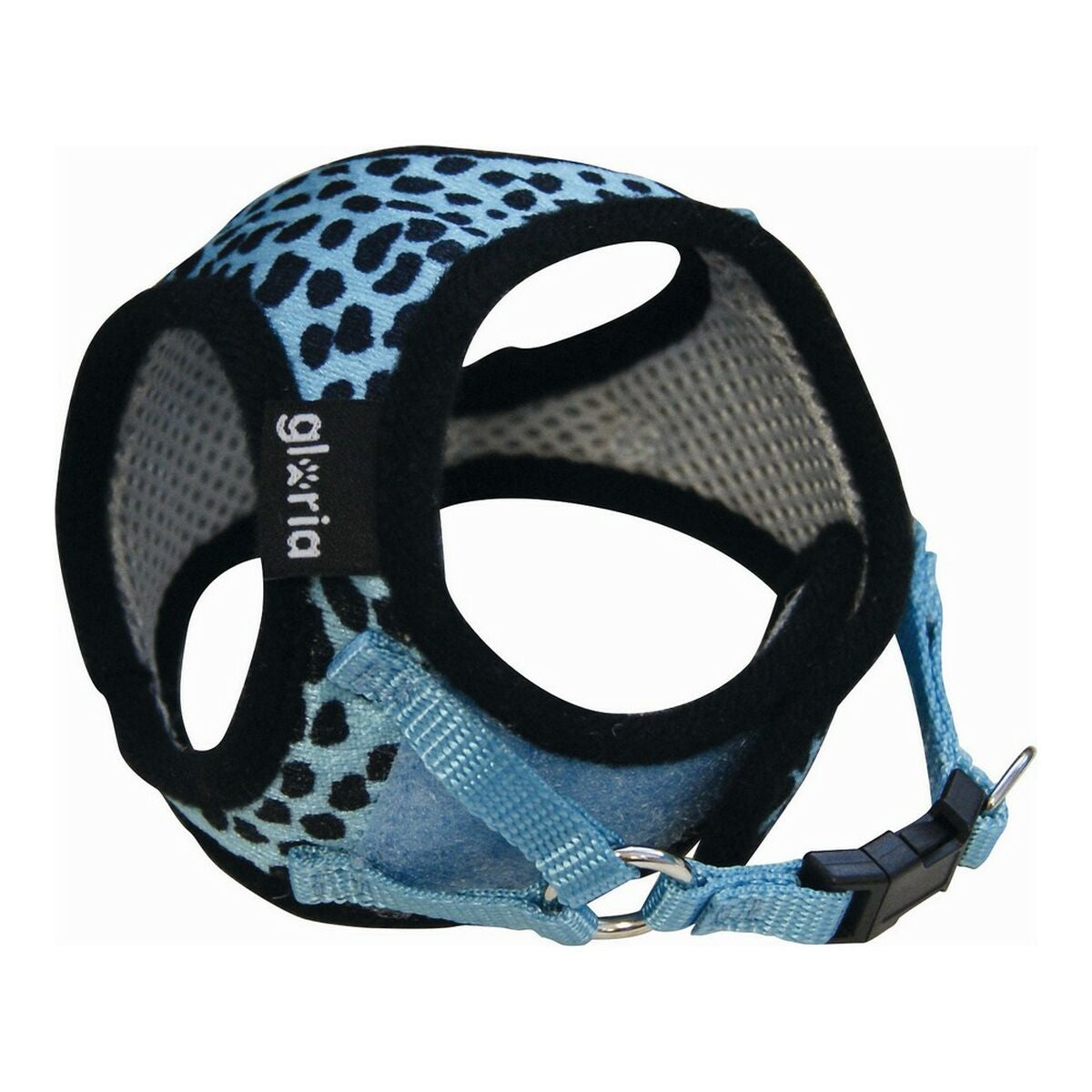 8432288108659 - Hundegeschirr Leopard 40-50 cm L Blau