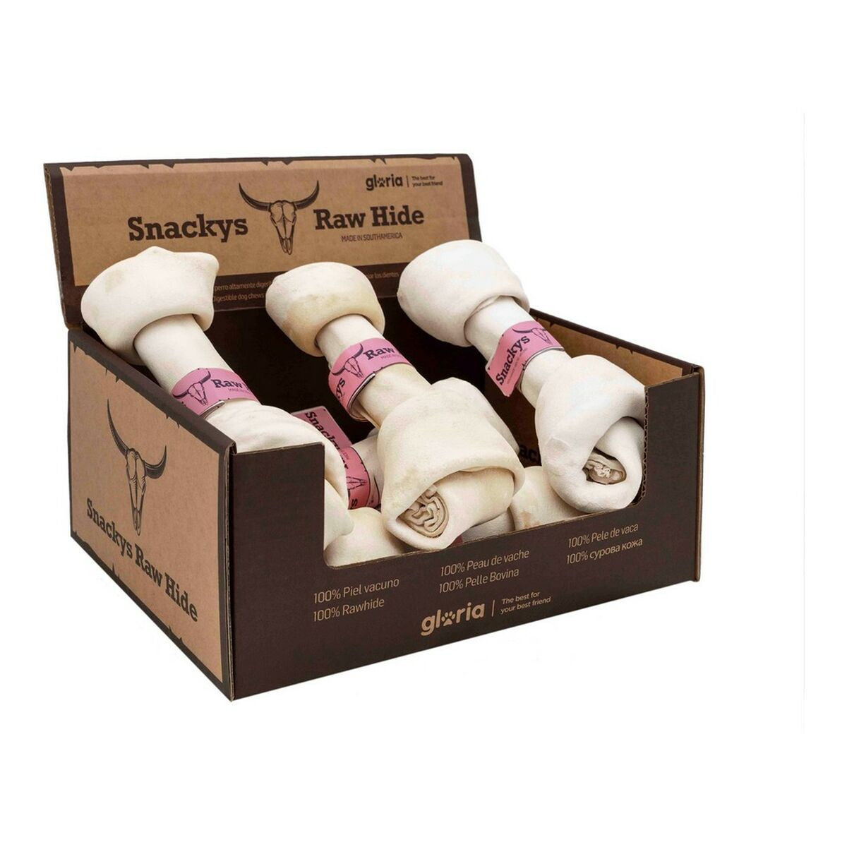 8432288111567 - Hundesnack Snackys Rawhide 20-23 cm Knoten 8432288111567 - Hundesnack Snackys Rawhide 20-23 cm Knoten
