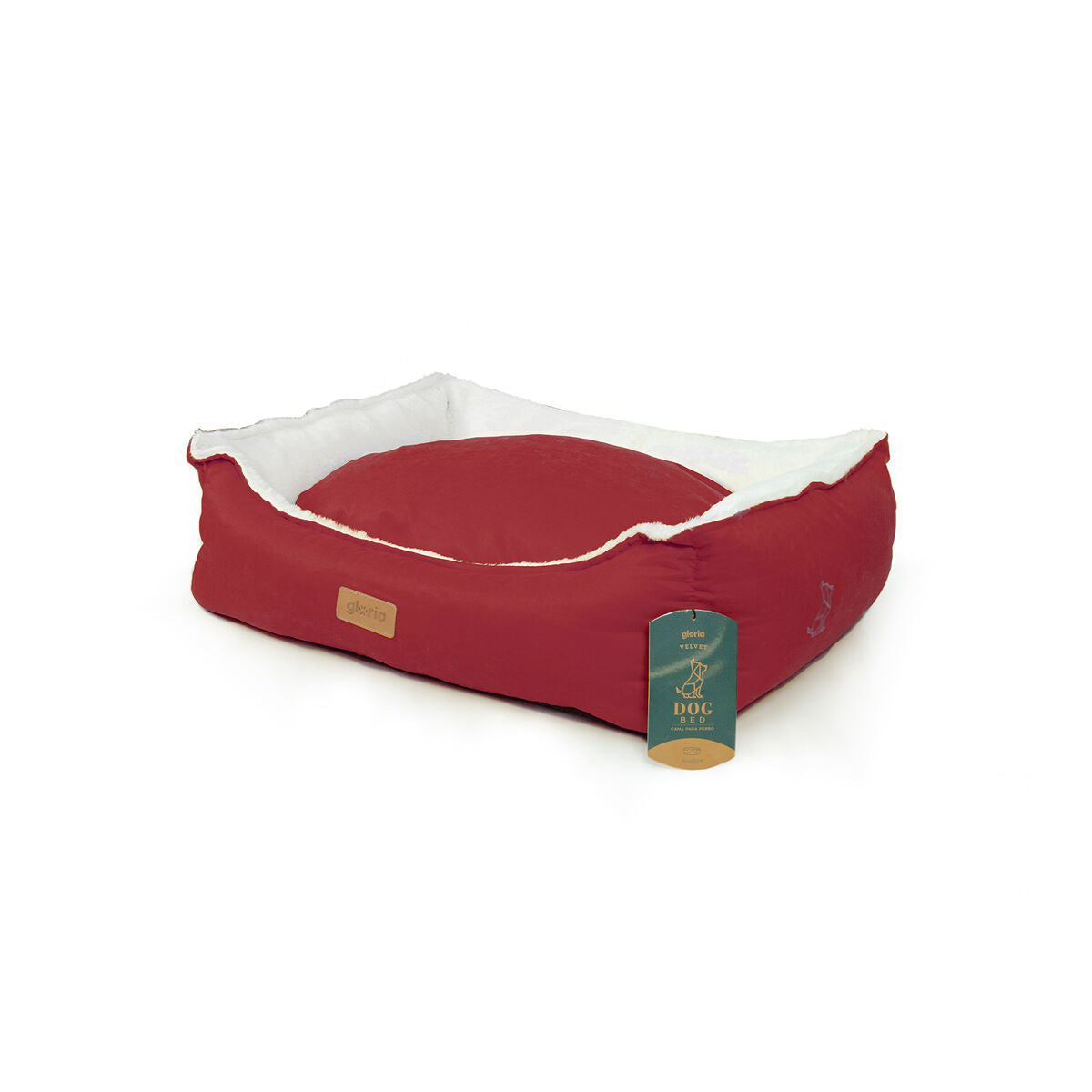 8432288114391 - Hundebett Rot 70 x 60 cm 8432288114391 - Hundebett Rot 70 x 60 cm