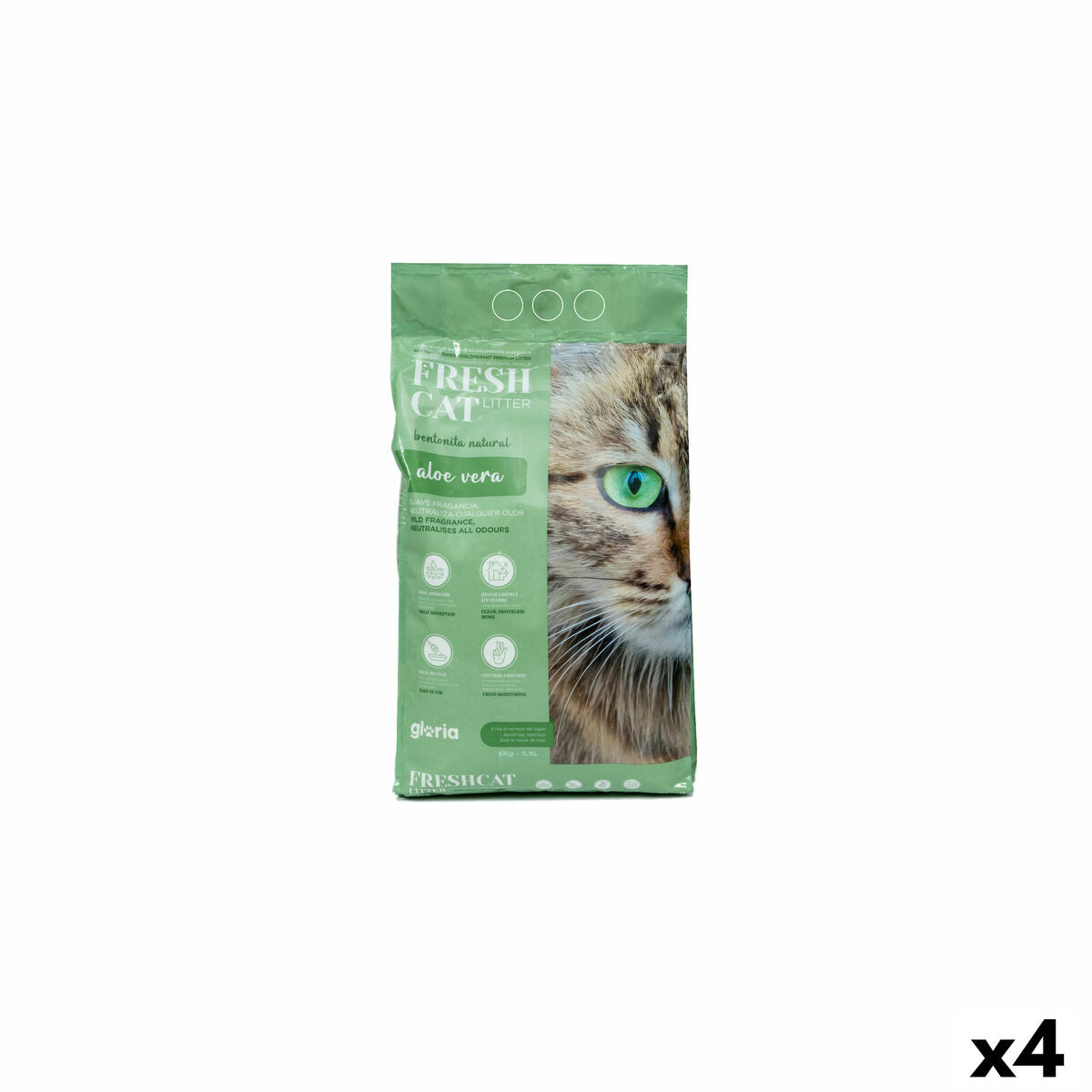 8432288115367 - Katzenstreu Premium Aloe Vera 5 kg 4 Stück