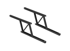 8432393276809 - Emuca - Satz Couchtisch Hebemechanismus-Set ermöglicht das Anheben des Tisches um 135 mm Stahl Schwarz lackiert - Schwarz