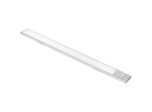 8432393290379 - Usb wiederaufladbare LED-Wandleuchte Kaus mit Bewegungssensor L400mm Kunststoff und Aluminium Matt eloxiert - Matt eloxiert - Emuca