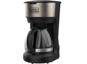 8432406200081 - Black&decker - Filterkaffeemaschine für 6 tassen 600 w schwarz - Black+decker - BXCO600E