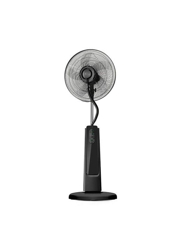 8432406440180 - Floor Fan With Cooling Mist Black