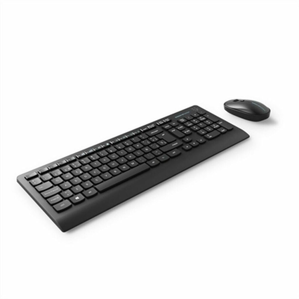 8432426453016 - Tastatur mit Maus 453016 Schwarz Qwerty Spanisch