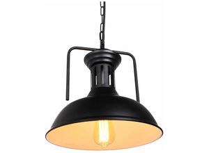 8432544653602 - Wottes - E27 Pendelleuchte Retro Retro Hängeleuchte Metall Pendellampe led Deckenlampe für Wohnzimmer Schlafzimmer