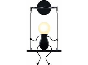 8432544782111 - Wottes - E27 Wandleuchte Kreative Lampenkörper Art Deco Wandlampe für Kinder ZiMMer Treppen Flur