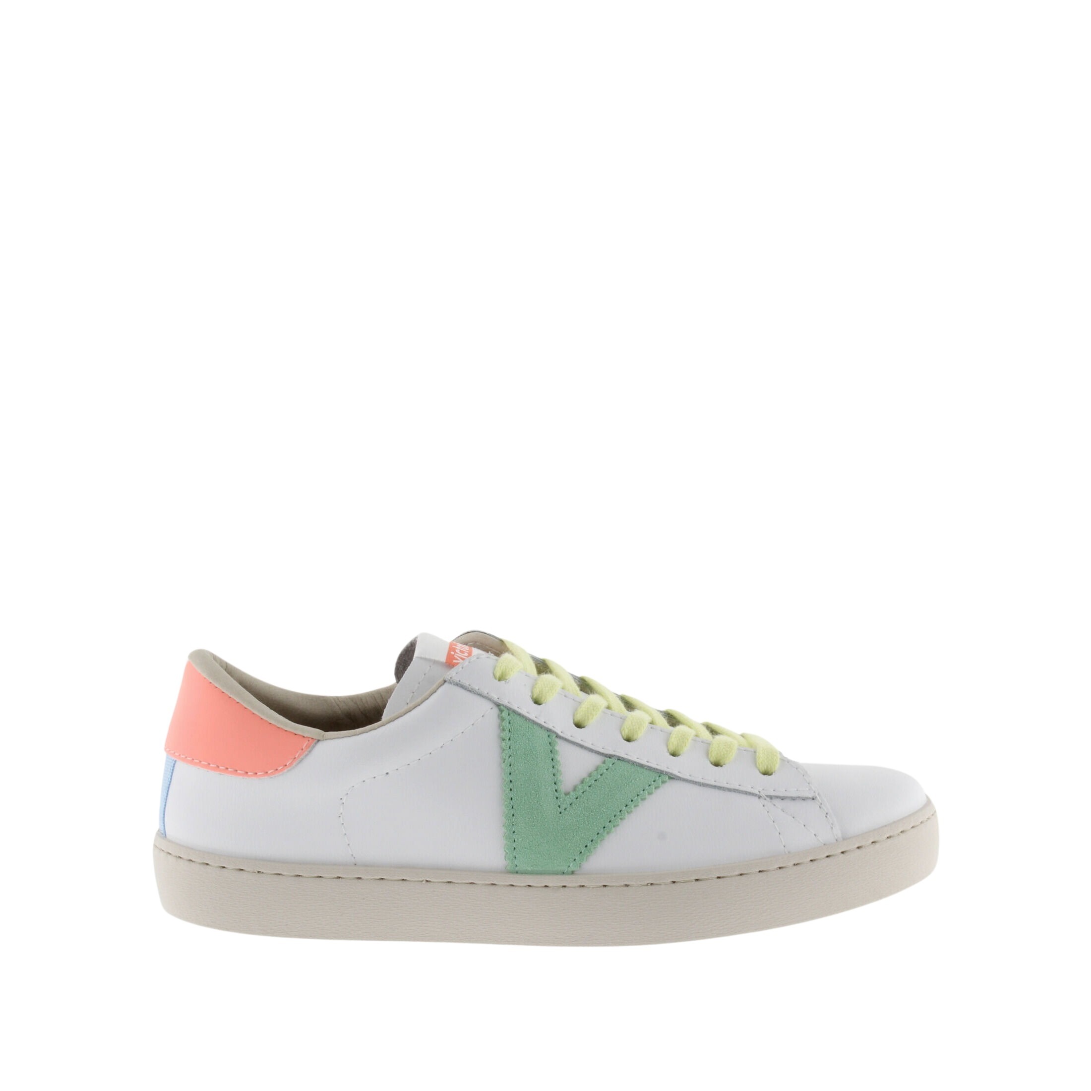 8433101922650 - Sneakers aus Leder und Neon Frau Victoria