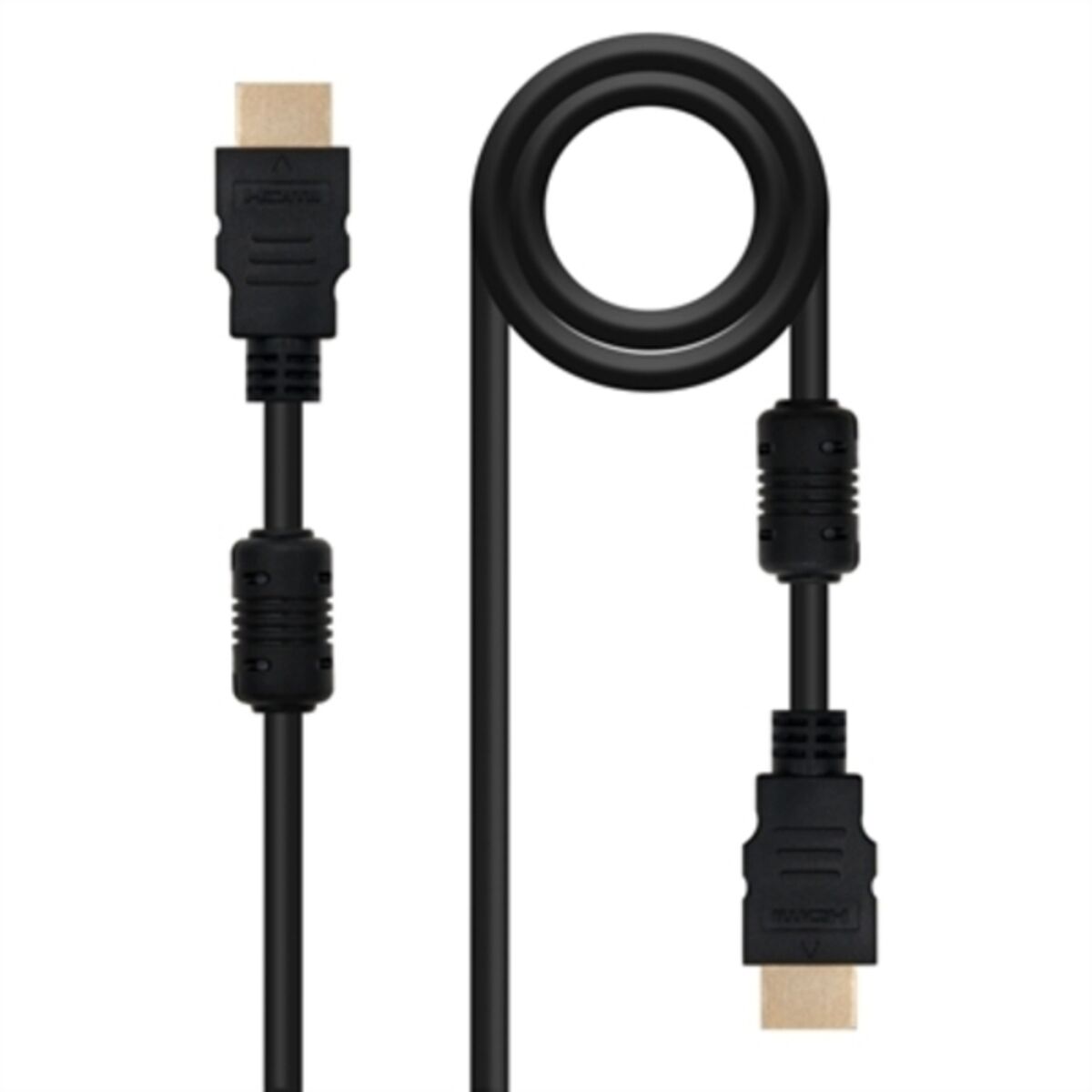 8433281006447 - HDMI Kabel 10151810 (10M) Schwarz 8433281006447 - HDMI Kabel 10151810 (10M) Schwarz