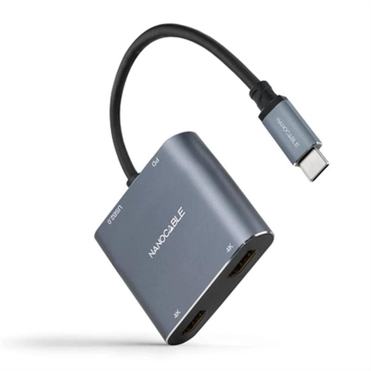 8433281013292 - USB-C-auf-HDMI-Adapter 10164305 4K Ultra HD Grau 15 cm