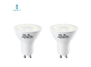 8433325192310 - Aigostar - led glühbirne GU10 9W 3000K warmweiss a+ 630LM 120° breitstrahlend 2 stück