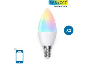 8433325202781 - Aigostar - led glühbirne smart wifi E14 G45 7 w alexa google home 2 stück