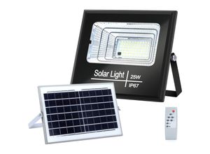 8433325211868 - Aigostar - 25W led solar power spotlight mit ferngesteuertem dämmerungspanel