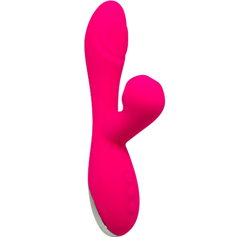 8433345111711 -  CARIBBEAN SHINE VIBRATOR & SUCKER FUCHSIA