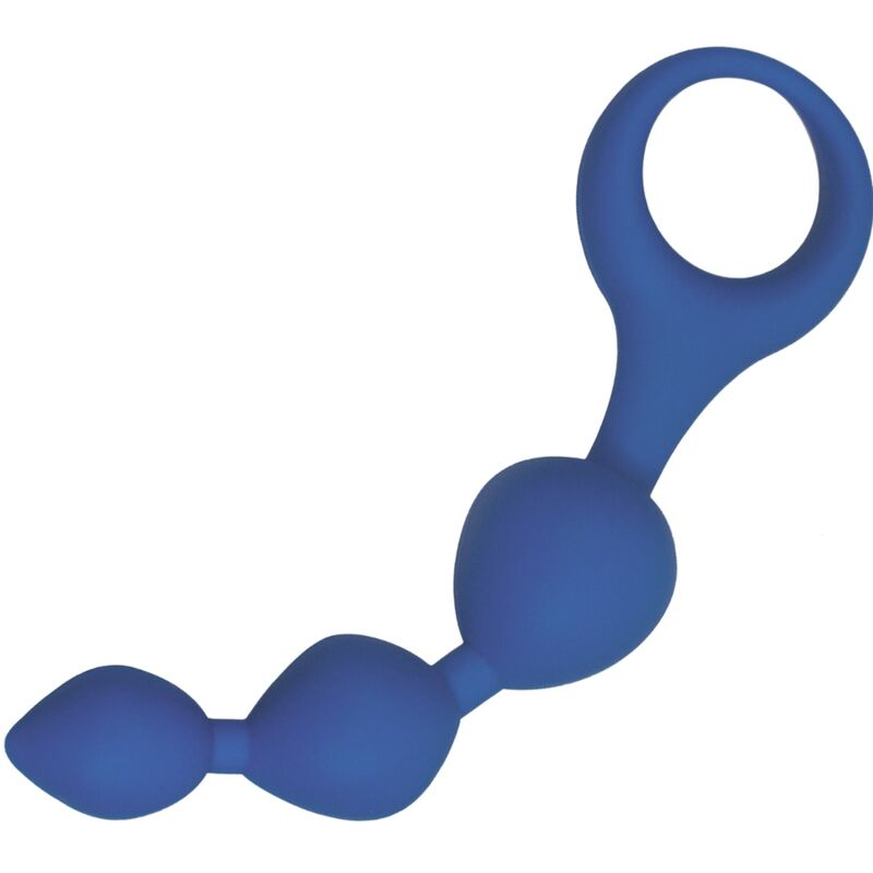 8433345200651 - - TRIBALL BLAU ANALKUGELN AUS SILIKON 15 CM