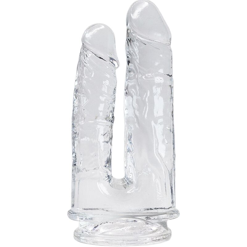 8433345207407 - - IMPERIUM DOPPELTER REALISTISCHER PENIS TRANSPARENT 12 14 CM