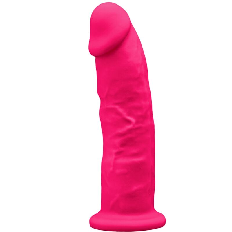 8433345220611 - - MODEL 2 REALISTISCHER PENIS PREMIUM SILEXPAN SILIKON FUCHSIA 19 CM