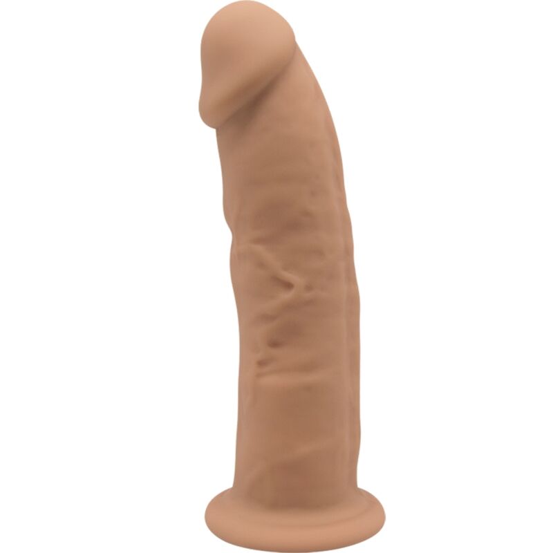 8433345220765 - - MODELL 2 REALISTISCHER PENIS PREMIUM SILEXPAN SILIKON KARAMELL 15 CM