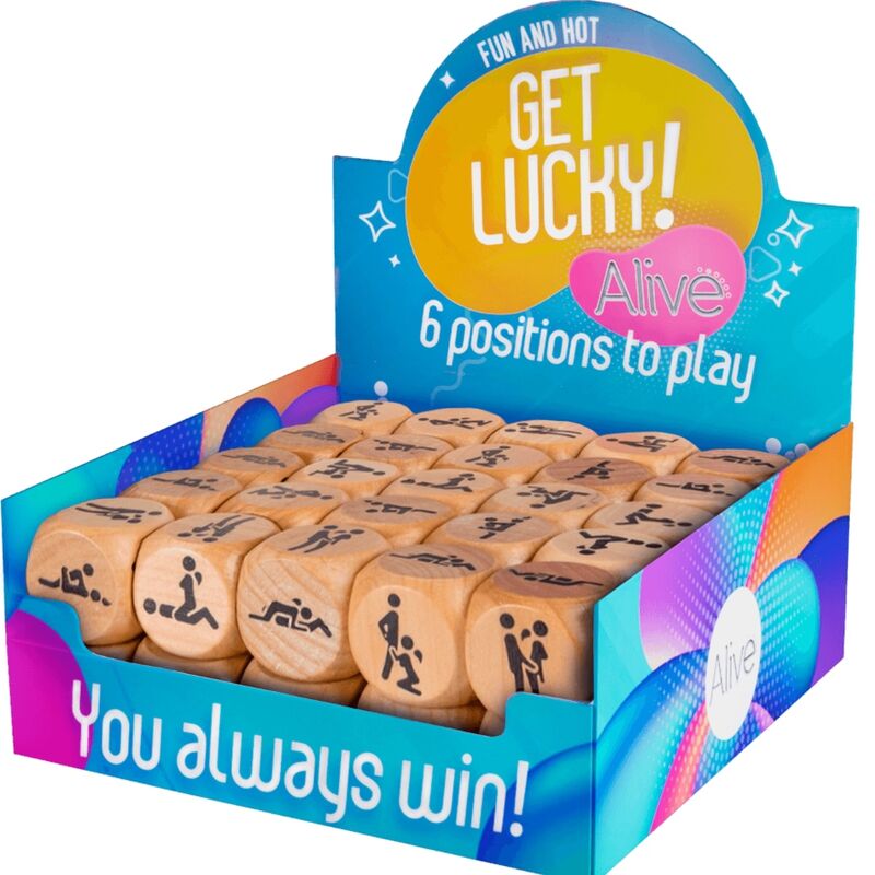 8433345303536 - - GET LUCKY DICE BOX 6 POSITIONEN 50 EINHEITEN