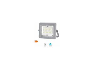 8433373054950 - GSC - Aluminiumprojektor led 20W 6500K IP65 Grau