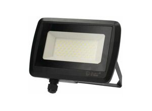 8433373061538 - 202600029 Aluminiumprojektor 50W 6500K IP65 Schwarz - GSC