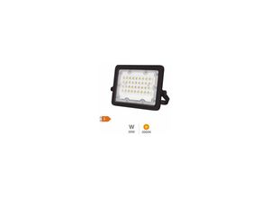 8433373064157 - GSC - Aluminium LED-Projektor 30W 3000K IP65 Schwarz