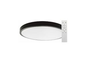 8433373068711 - GSC - Runde LED-Deckenleuchte Andra 24W 3000K bis 6500K dimmbar Schwarz