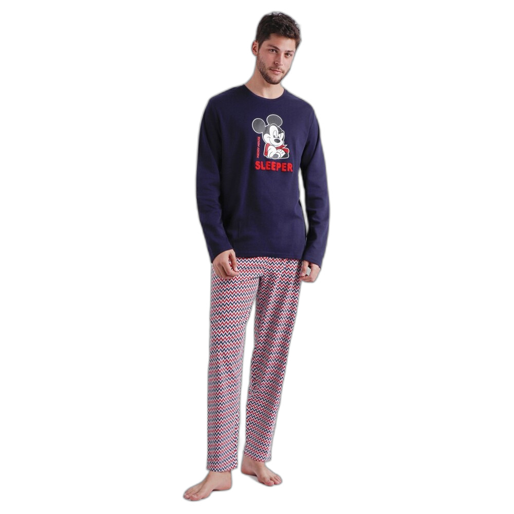 8433623693281 - Pyjama mit langen Ärmeln Mickey Zigzag