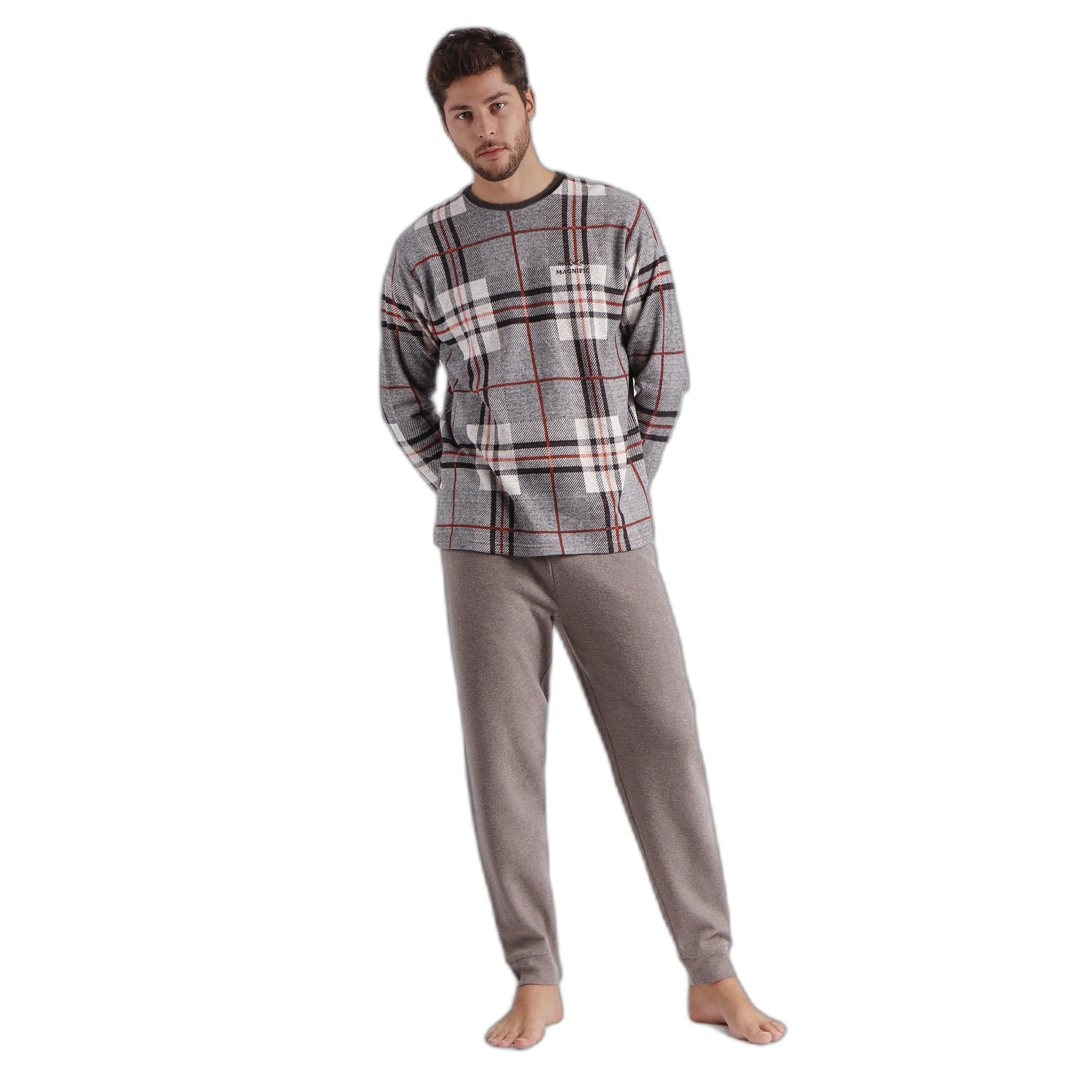 8433623697906 - Pyjama mit langen Ärmeln Magnific Tartan