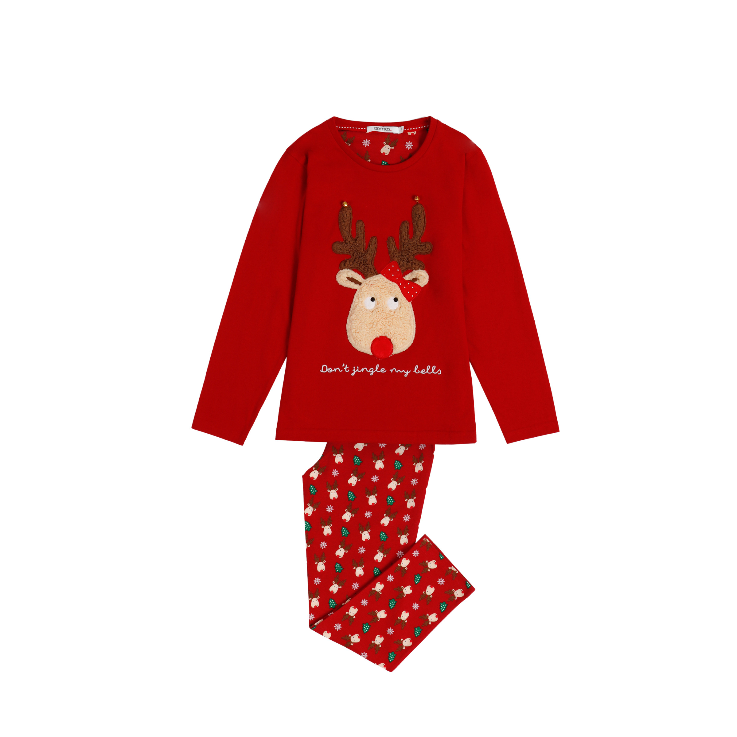 8433623733642 - Langarm-Pyjama Mädchen Don´t Jingle My Bells