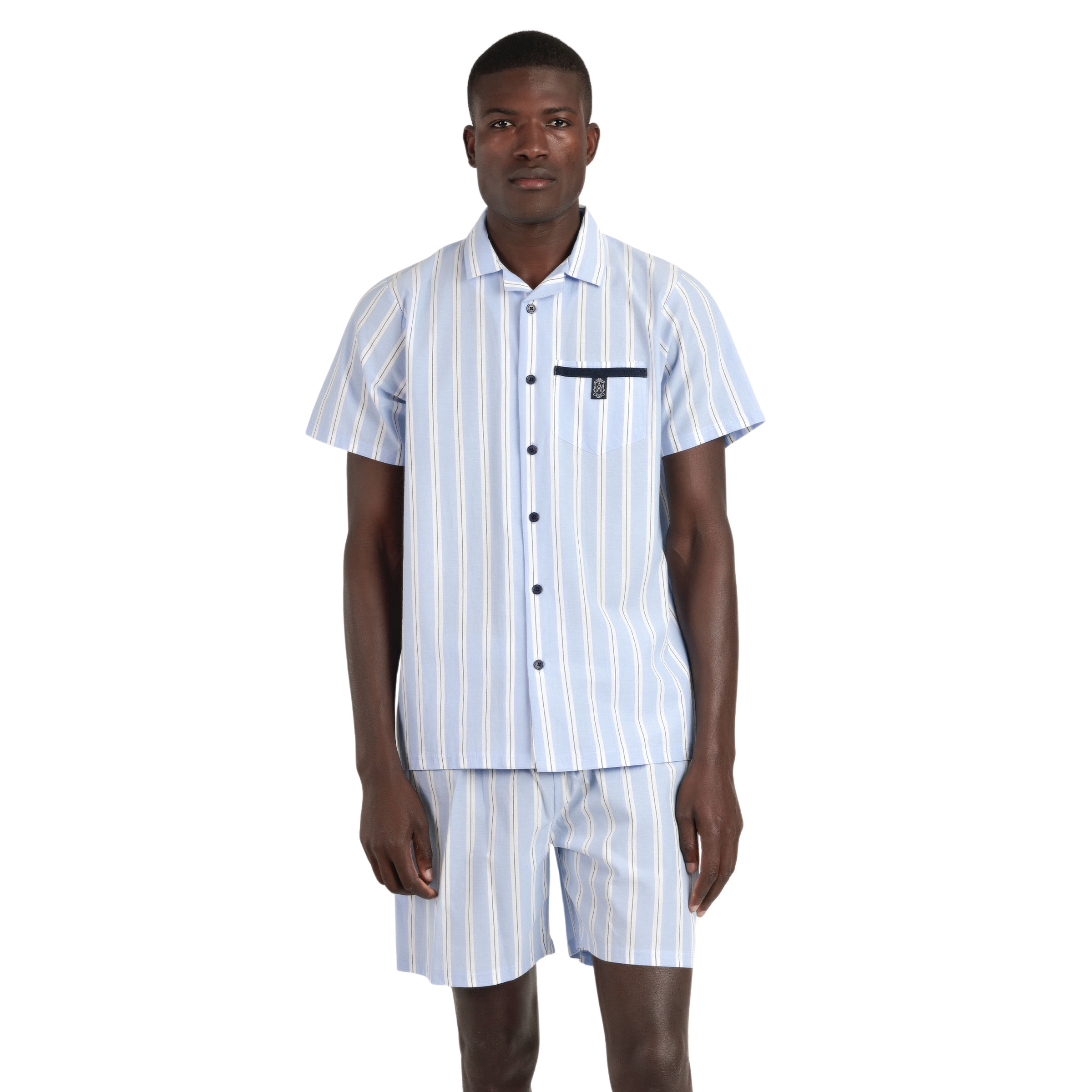 8433623768705 - Gestreifter offener Schlafanzug Classic