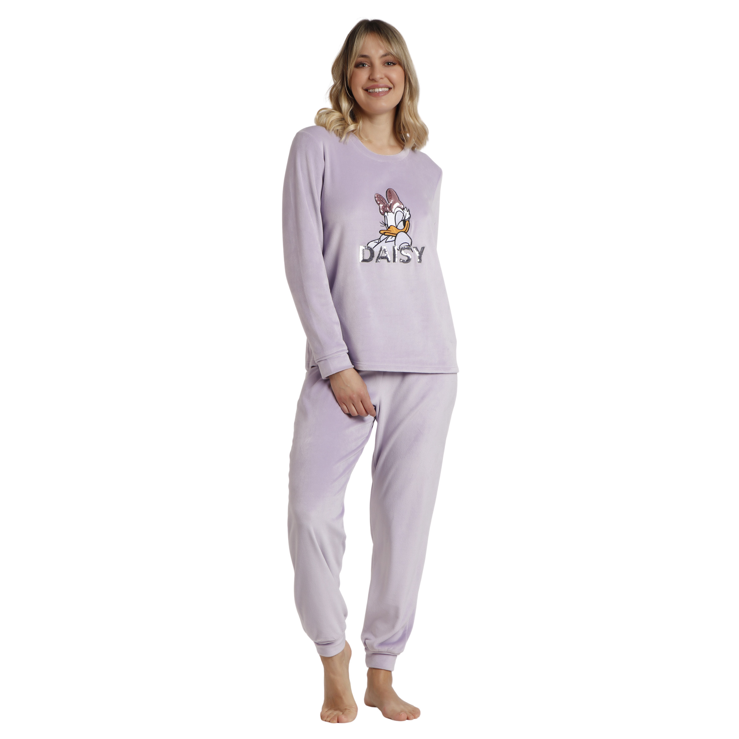 8433623802225 - Warmer Pyjama mit langen Ärmeln für Frauen Daisy Sweet 8433623802225 - Warmer Pyjama mit langen Ärmeln für Frauen Daisy Sweet