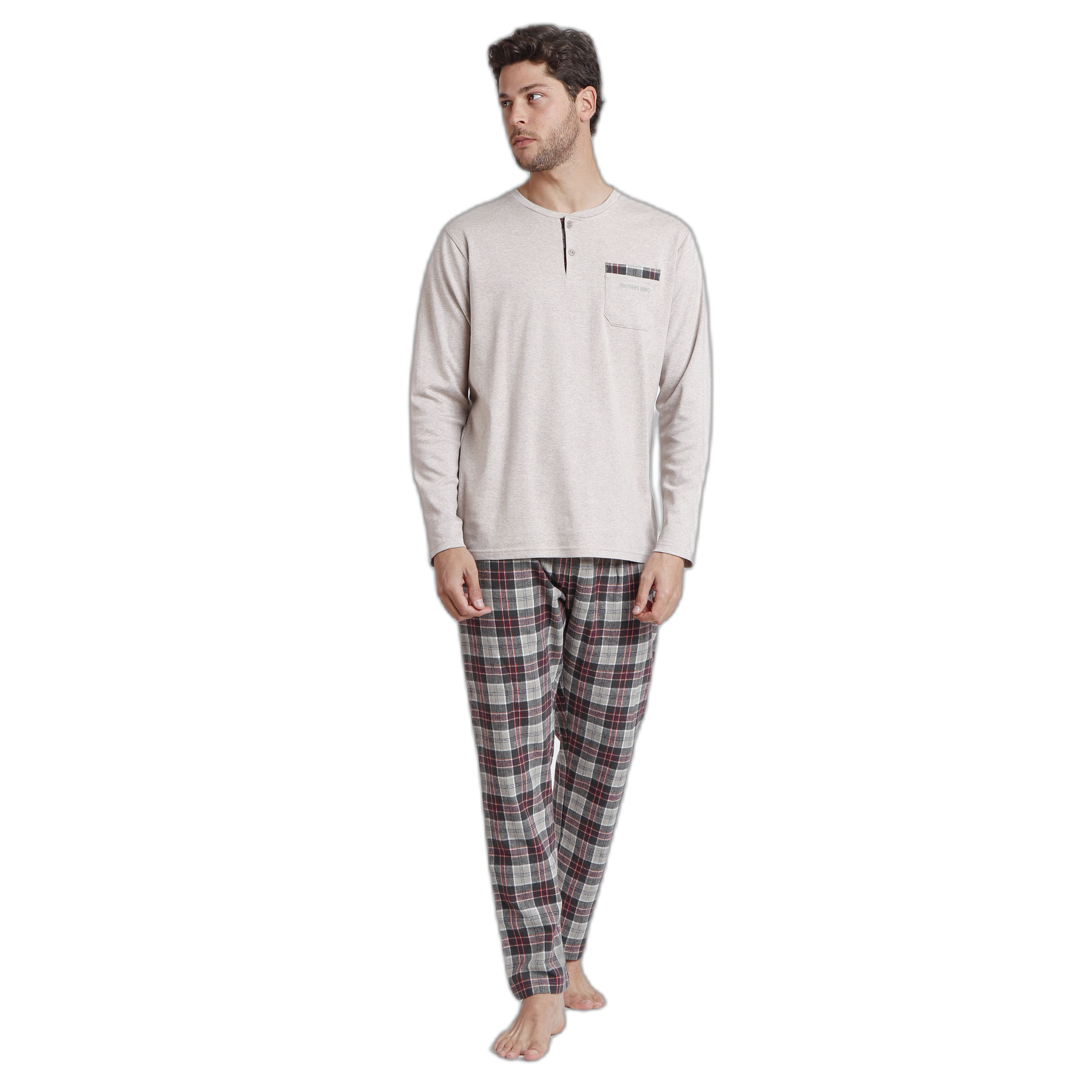 8433623805929 - Pyjama mit langen Ärmeln Cobblestone 8433623805929 - Pyjama mit langen Ärmeln Cobblestone