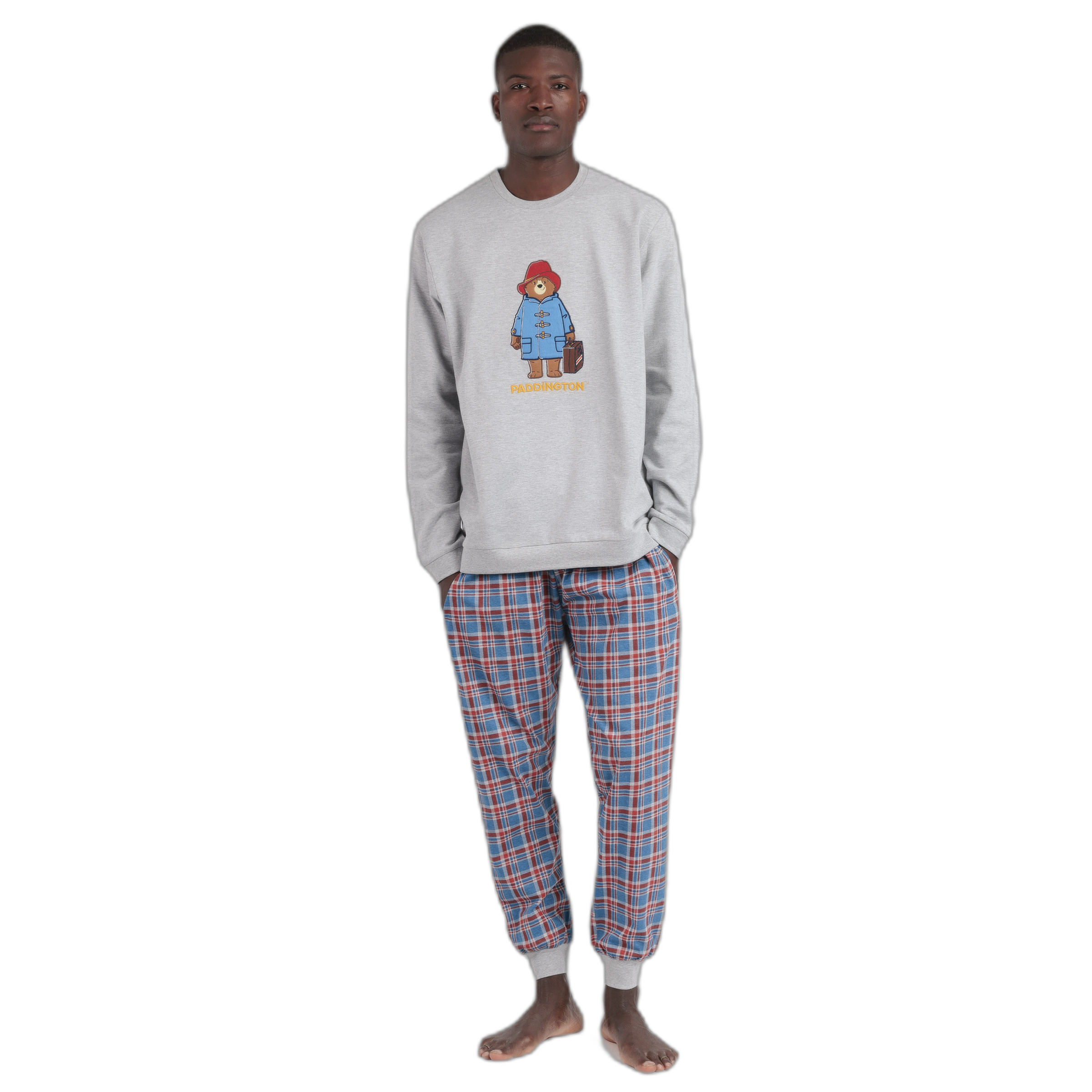 8433623806889 - Karierte Pyjama mit langen Ärmeln Paddington