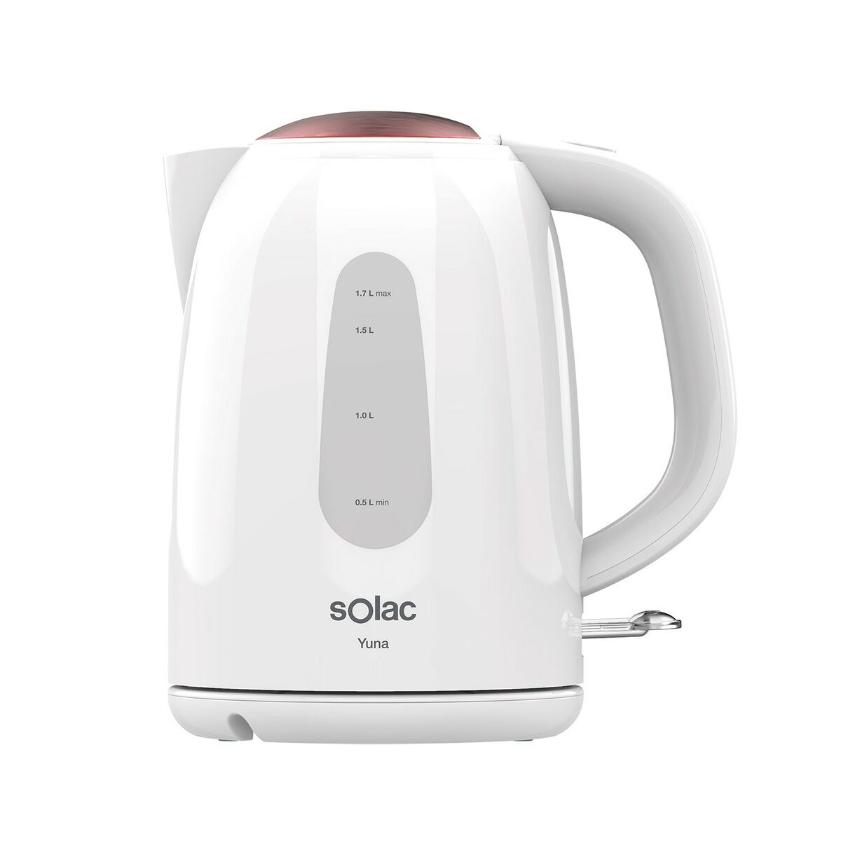 8433766580097 - Wasserkocher Rot Weiß 2200 W 8433766580097 - Wasserkocher Rot Weiß 2200 W