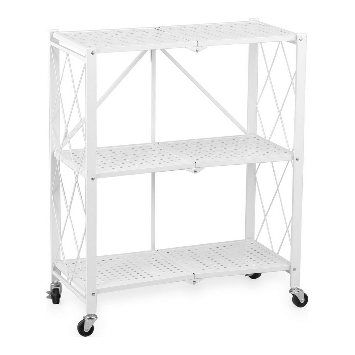 8433774732389 - Schuhschrank Metall Weiß (70 x 34 x 87 cm) 8433774732389 - Schuhschrank Metall Weiß (70 x 34 x 87 cm)