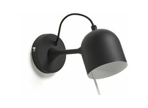 8433840451534 - Wandleuchte Lucilla schwarz aus Stahl - Schwarz - Kave Home