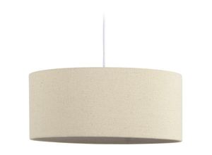 8433840714677 - Nazli großer Lampenschirm aus Leinen mit beigem Finish ø 50 cm - Beige - Kave Home