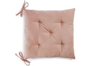 8433840762173 - Stuhlkissen Suyai 100% Baumwolle rosa 45 x 45 cm - Rosa - Kave Home