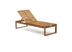 8433840780771 - Sulamita Outdoor Sonnenliege aus massivem Akazienholz fsc 100% - Kave Home